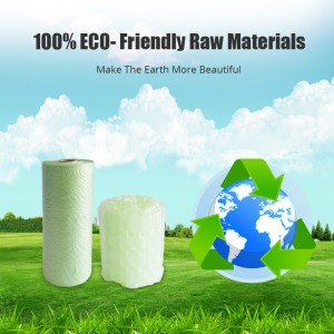 100% Recyclable Filling Inflatable Protective Biodegradable Roll Environmentally Roll Film