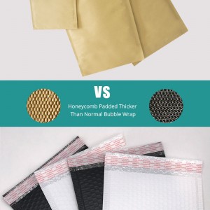 No Plastic Kraft Paper Honeycomb Mailer For Shipping