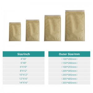 No Plastic Kraft Paper Honeycomb Mailer For Shipping