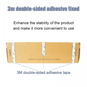 100% Recyclable Protective Wrapping Box Honeycomb Paper Dispenser