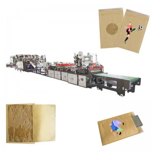 Honeycomb Padded Paper Mailer Bag Making Machine